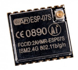 ESP-07S Ai Thinker Cyfrowy moduł elektroniczny WIFI V1 IEEE802.11 B / G / N ESP8266 rdzeń