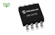 24LC01B-I/SN Pamięć flash do przechowywania danych, eeprom szeregowy Microchip 1K bit 3,3 V/5 V