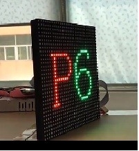 Wodoodporny moduł matrycy elektronicznej tablicy wyświetlacza cyfrowego P6 z 1024 punktami 5200 nitów